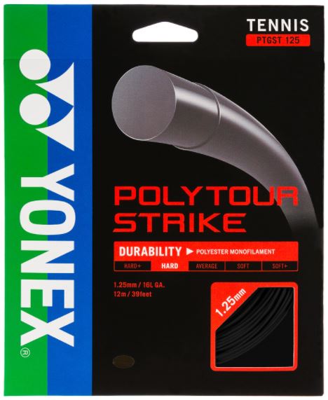 Yonex Poly Tour Strike 1.25 schwarz