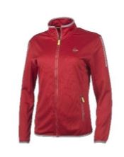 Dunlop Women Club Line Knitted Jacket , red