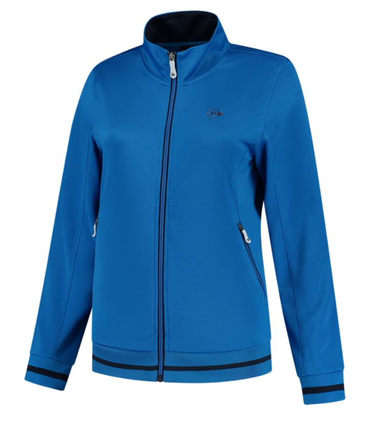 Dunlop Ladies Knitted Jacket royal blue