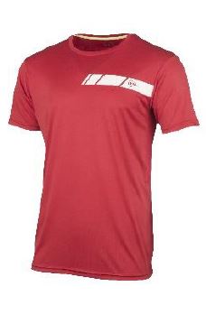 Dunlop Men Crew Tee red/white