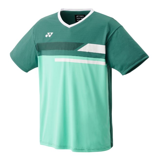 Yonex Men's Crew Neck Shirt Club Team Antique Green