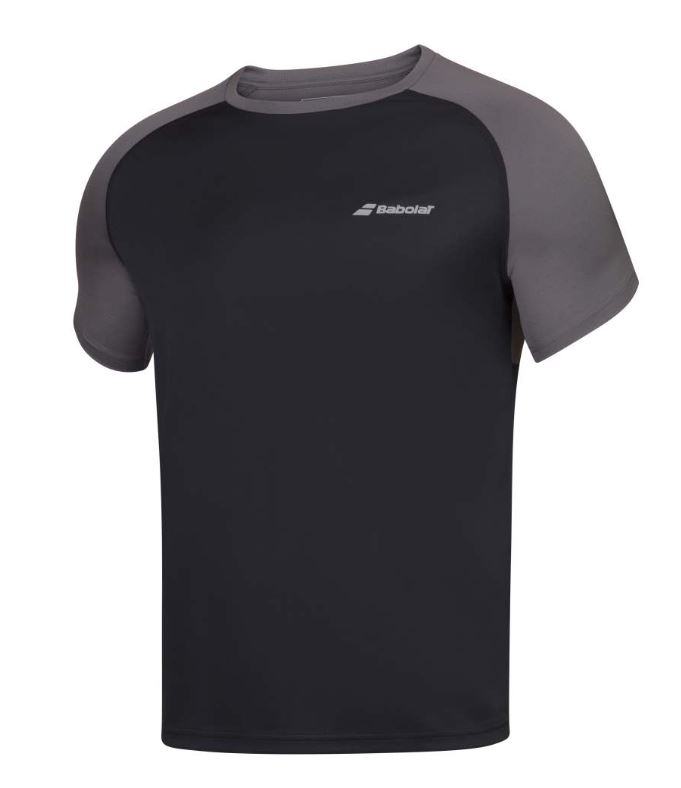 Babolat Play Crew Neck Tee Men Black/Black