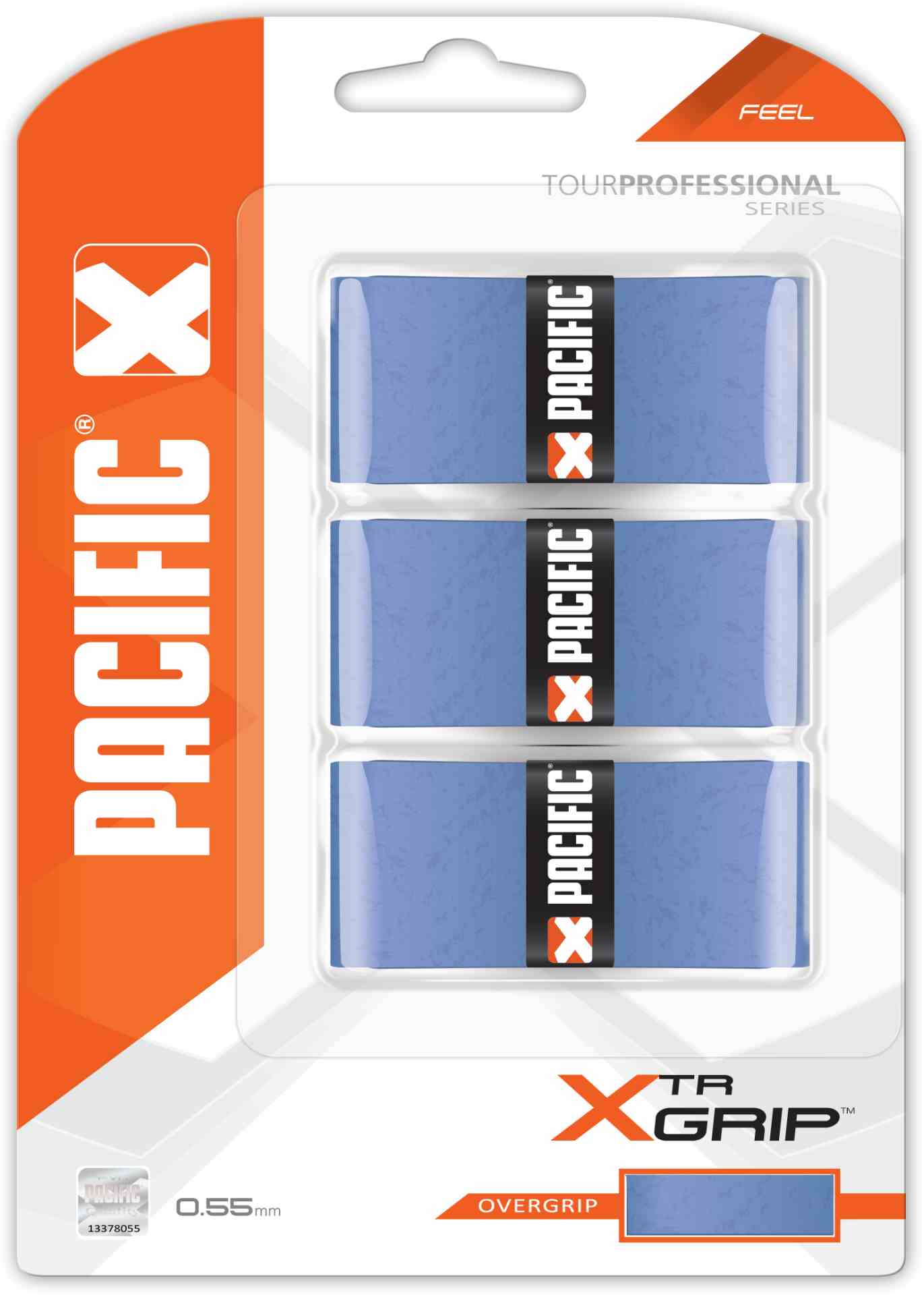 Pacific xTR Grip blau 3er