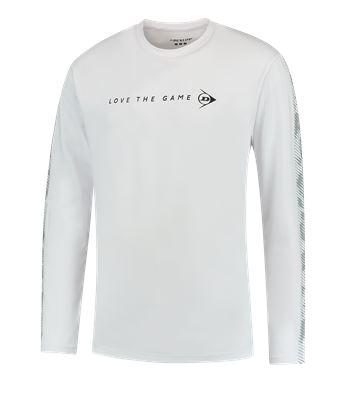 Dunlop Men Practice Long Sleeve White