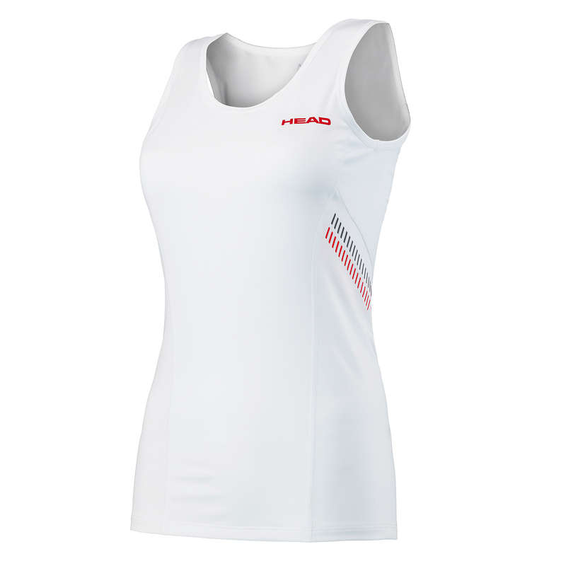 Head Club W Tank Top white/red -Auslaufartikel-