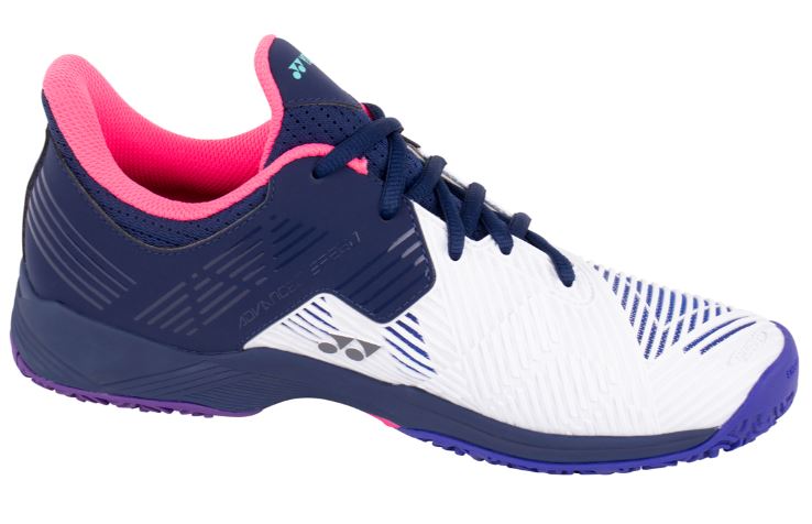 Yonex Sonicage 2 Clay Women white/navy