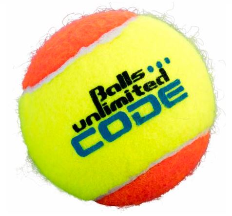 Balls Unlimited Code Blue 60er im Polybeutel Farbe gelb/orange