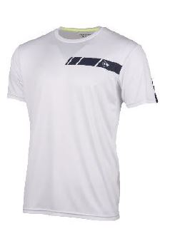 Dunlop Men Crew Tee white/navy