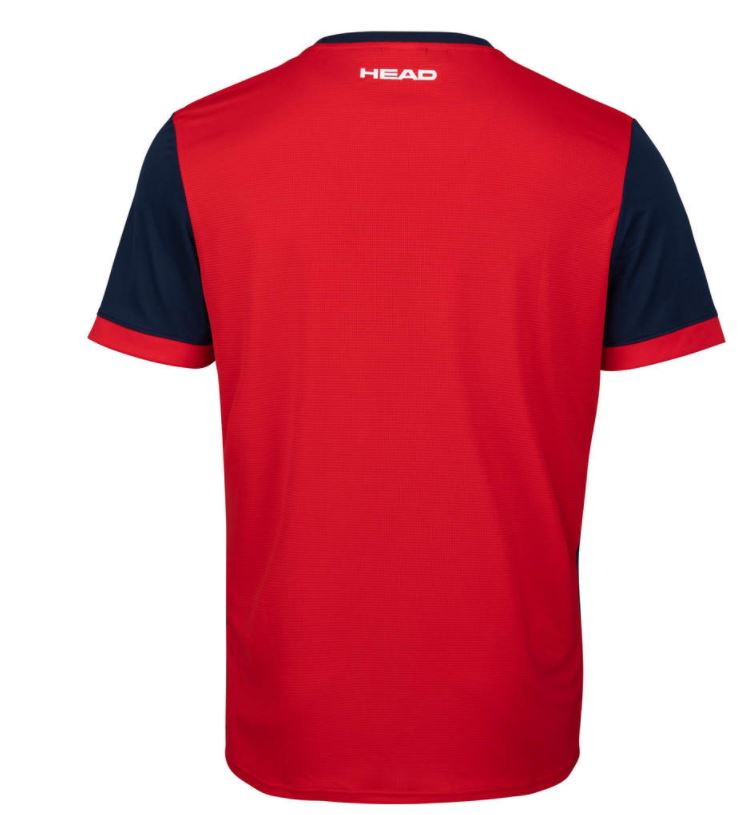 Head Vision Davies T-Shirt red/ dark blue