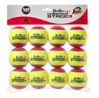 Balls Unlimited Stage 3 12er gelb/rot