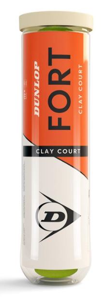 Dunlop Fort Clay Court 4er