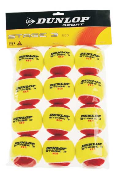 Dunlop Mini Stage 3 red 12er  (75 % langsamer)