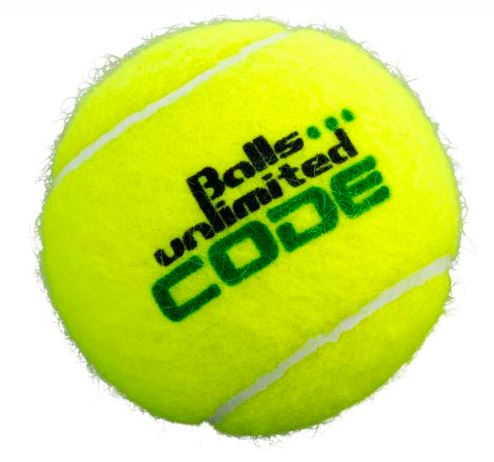 Balls Unlimited Code Green 60er im Polybeutel Farbe gelb/gelb